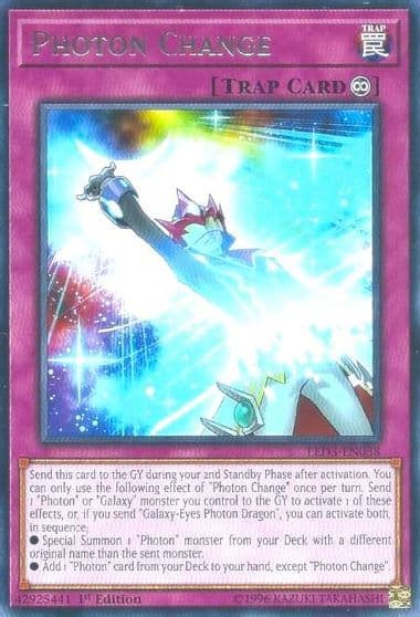 Photon Change Legendary Duelists: White Dragon Abyss Yu-Gi-Oh! card