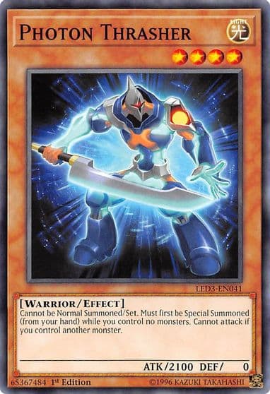 Photon Thrasher Legendary Duelists: White Dragon Abyss Yu-Gi-Oh! card