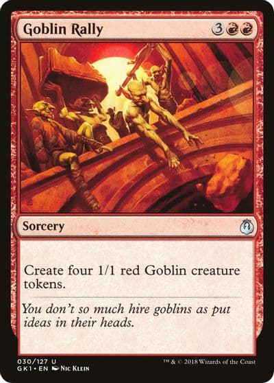Goblin Rally Guilds of Ravnica: Guild Kits Magic card