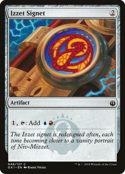 Izzet Signet Guilds of Ravnica: Guild Kits Magic card