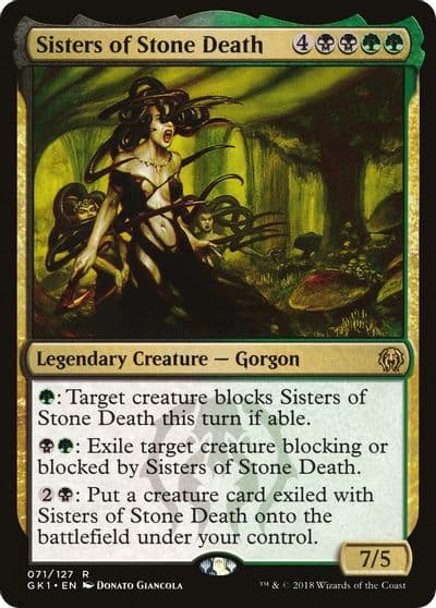 Sisters of Stone Death Guilds of Ravnica: Guild Kits Magic card