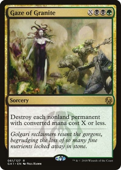 Gaze of Granite Guilds of Ravnica: Guild Kits Magic card