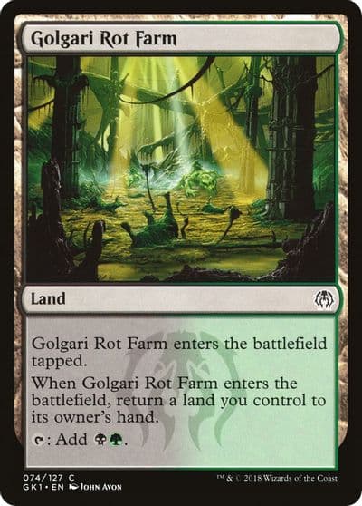 Golgari Rot Farm Guilds of Ravnica: Guild Kits Magic card
