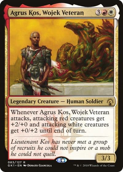 Agrus Kos Wojek Veteran Guilds of Ravnica: Guild Kits Magic card