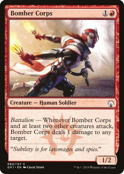 Bomber Corps Guilds of Ravnica: Guild Kits Magic card