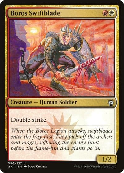 Boros Swiftblade Guilds of Ravnica: Guild Kits Magic card
