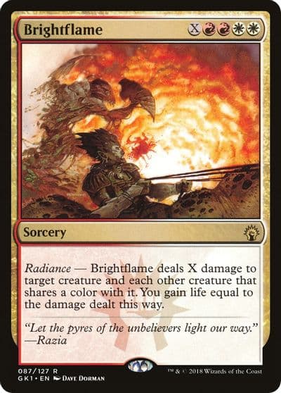Brightflame Guilds of Ravnica: Guild Kits Magic card