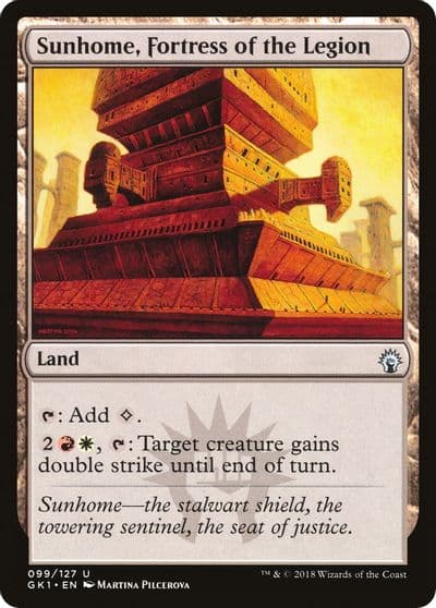 Sunhome Fortress of the Legion Guilds of Ravnica: Guild Kits Magic card
