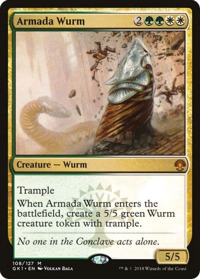 Armada Wurm Guilds of Ravnica: Guild Kits Magic card