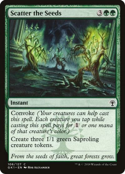 Scatter the Seeds Guilds of Ravnica: Guild Kits Magic card