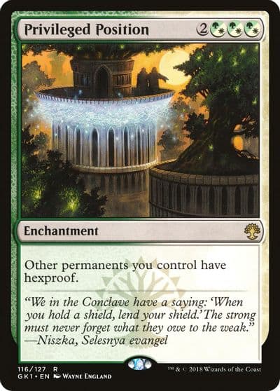 Privileged Position Guilds of Ravnica: Guild Kits Magic card