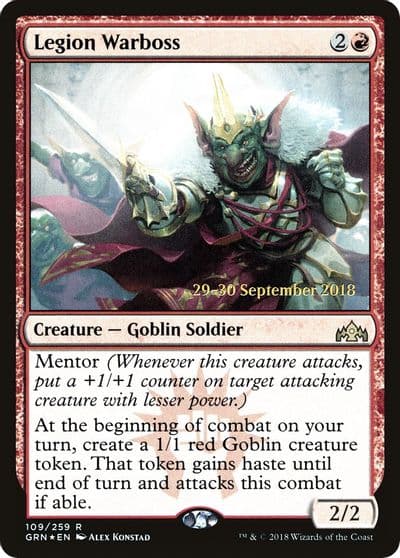 Legion Warboss Prerelease Cards Magic card