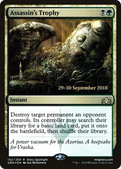 Assassins Trophy Prerelease Cards Magic card