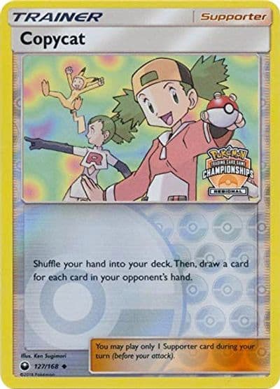 Copycat (Regional Championships) League & Championship Cards Pokemon card