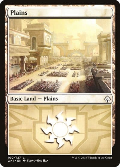 Plains 100 Guilds of Ravnica: Guild Kits Magic card