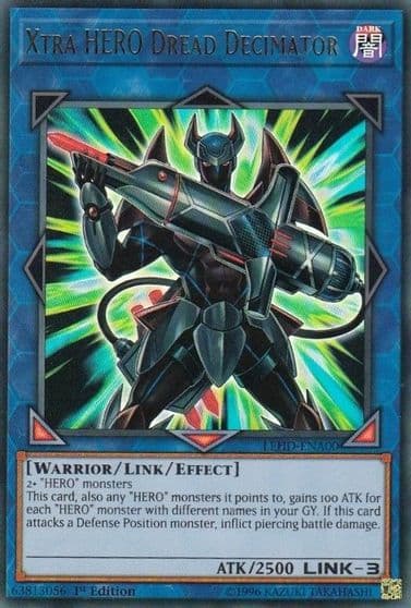 Xtra HERO Dread Decimator Legendary Hero Decks Yu-Gi-Oh! card