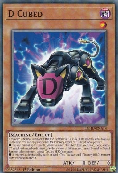 D Cubed Legendary Hero Decks Yu-Gi-Oh! card