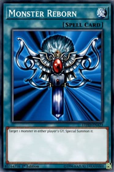 Monster Reborn A Legendary Hero Decks Yu-Gi-Oh! card