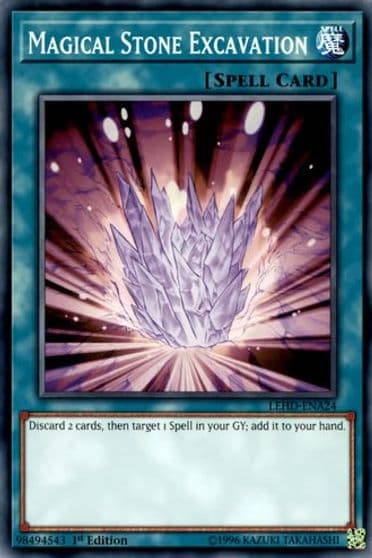 Magical Stone Excavation Legendary Hero Decks Yu-Gi-Oh! card