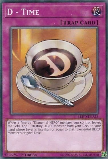 D Time Legendary Hero Decks Yu-Gi-Oh! card