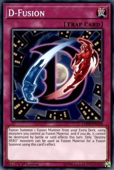 D Fusion Legendary Hero Decks Yu-Gi-Oh! card