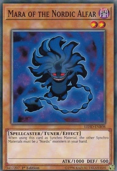 Mara of the Nordic Alfar Legendary Hero Decks Yu-Gi-Oh! card