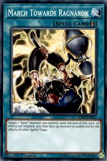 March Towards Ragnarok Legendary Hero Decks Yu-Gi-Oh! card