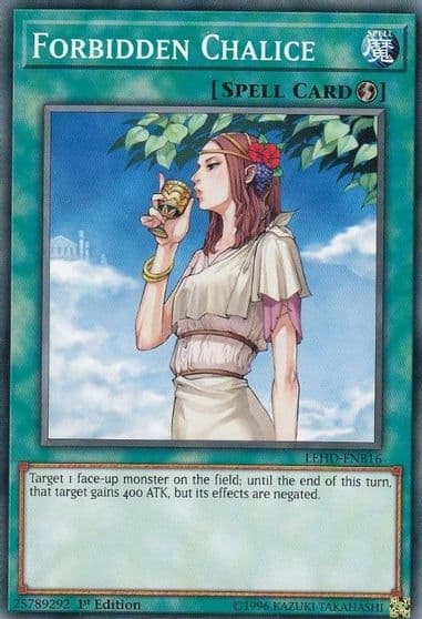 Forbidden Chalice Legendary Hero Decks Yu-Gi-Oh! card