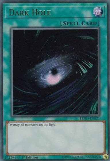 Dark Hole UR Legendary Hero Decks Yu-Gi-Oh! card