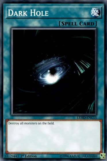 Dark Hole Legendary Hero Decks Yu-Gi-Oh! card