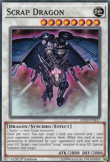 Scrap Dragon Legendary Hero Decks Yu-Gi-Oh! card