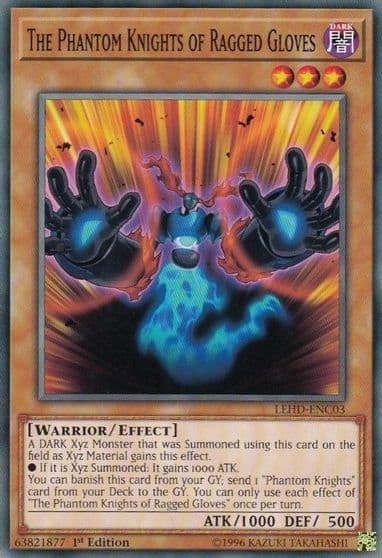 The Phantom Knights of Ragged Gloves Legendary Hero Decks Yu-Gi-Oh! card