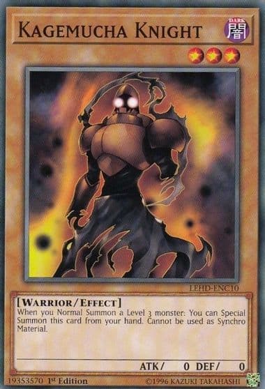 Kagemucha Knight Legendary Hero Decks Yu-Gi-Oh! card