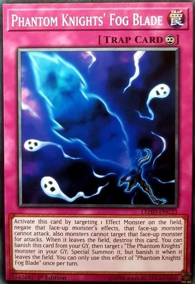 Phantom Knights Fog Blade Legendary Hero Decks Yu-Gi-Oh! card