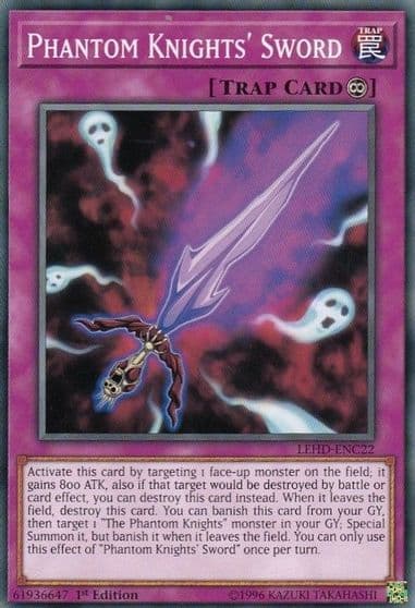 Phantom Knights Sword Legendary Hero Decks Yu-Gi-Oh! card