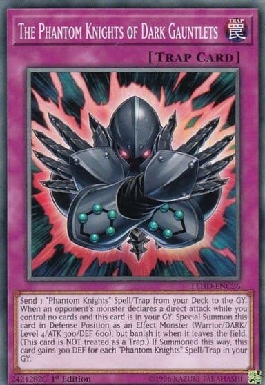 The Phantom Knights of Dark Gauntlets Legendary Hero Decks Yu-Gi-Oh! card