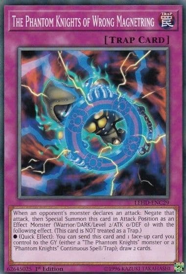 The Phantom Knights of Wrong Magnetring Legendary Hero Decks Yu-Gi-Oh! card