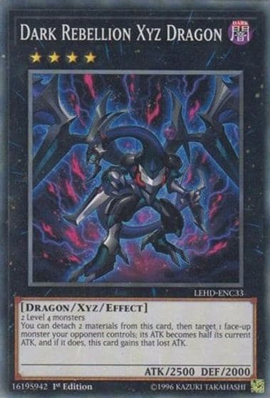 Dark Rebellion Xyz Dragon Legendary Hero Decks Yu-Gi-Oh! card
