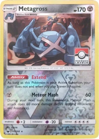 Metagross (Pokemon League) League & Championship Cards Pokemon card