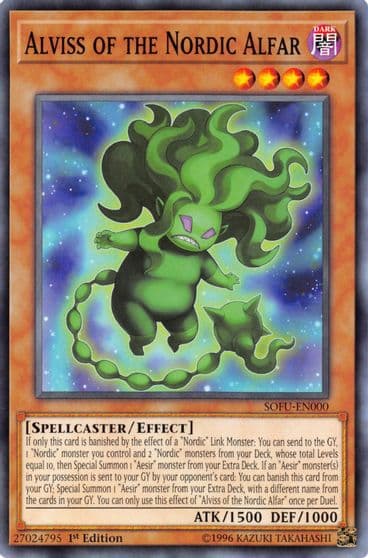 Alviss of the Nordic Alfar Soul Fusion Yu-Gi-Oh! card