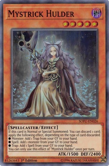 Mystrick Hulder Soul Fusion Yu-Gi-Oh! card