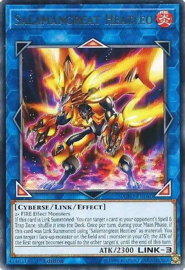 Salamangreat Heatleo Soul Fusion Yu-Gi-Oh! card