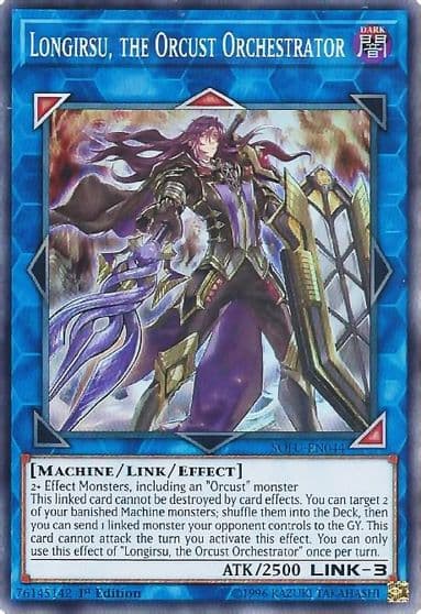 Longirsu the Orcust Orchestrator Soul Fusion Yu-Gi-Oh! card