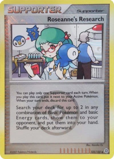 Roseanne's Research (League Promo) League & Championship Cards Pokemon card