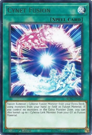 Cynet Fusion Soul Fusion Yu-Gi-Oh! card