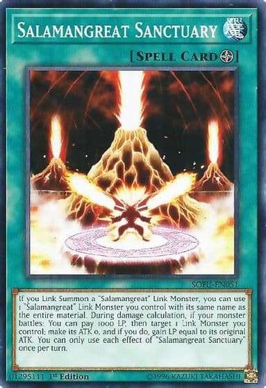 Salamangreat Sanctuary Soul Fusion Yu-Gi-Oh! card