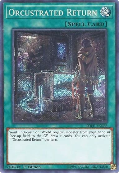 Orcustrated Return Soul Fusion Yu-Gi-Oh! card
