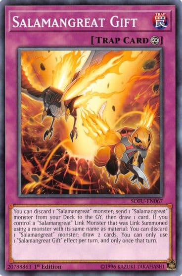 Salamangreat Gift Soul Fusion Yu-Gi-Oh! card