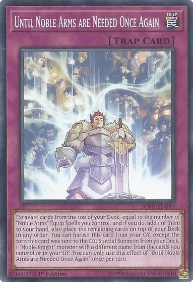 Until Noble Arms are Needed Once Again Soul Fusion Yu-Gi-Oh! card
