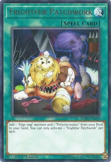 Frightfur Patchwork Soul Fusion Yu-Gi-Oh! card